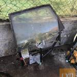 AUDI A4 B5 AVANT _ bal hátsó ablakemelő szerkezet fotó