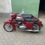 1965 Jawa 350 oldalkocsival fotó