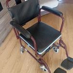 Gördíthető szobai vécé és tolószék GM 4021/G fotó