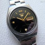 Gyönyörű elegáns ritka acél SEIKO 5 Automatic a 90-es évekből! 1991! fotó