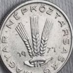 1971-es "akasztófás" 20 fillères, szèp darab! fotó