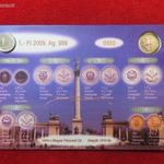 1 + 2 FORINT 2009 EZÜST!!! : 5, 75g/999 KÉSZÜLT 1010 PÉLDÁNYBAN!! UNC fotó