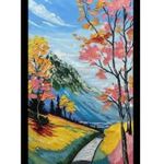 Olajfestmény 30x60 cm fotó