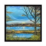 Olajfestmény 40x40 cm fotó