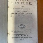 1818 Dessewffy József [De'sőfi Jó'sef, gróf]: Bártfai levelek. fotó