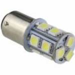 LED izzó 12V BA15s 13 SMD LED torony fehér 21W - TruckerShop fotó