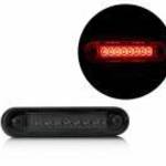 PIROS LED helyzetjelző 120x28mm 12/24V FÜST BÚRÁVAL - Fristom fotó