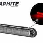 SLIM LED helyzetjelző lámpa (134x27mm) 12/24V piros, FÜST búrával - HORPOL fotó