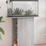 vidaXL szürke sonoma szerelt fa akváriumi állvány 75x36x72, 5 cm fotó