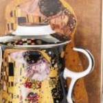 Kubek Z Zaparzaczem porcelana wielokolorowy 11, 5x12x9cm - ART-POL fotó