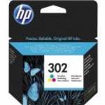 F6U65AE Tintapatron DeskJet 2130 nyomtatókhoz, HP 302, színes, 4ml fotó