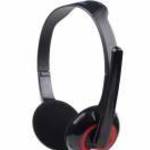 MHS-002 Headset Black - Gembird fotó