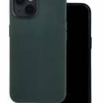 Mag Leather MagSafe-kompatibilis tok iPhone 16 - sötétzöld - TFO fotó