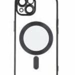 Color Chrome MagSafe-kompatibilis tok Samsung Galaxy A55 5G - fekete - TFO fotó