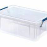 Műanyag tároló doboz, átlátszó, 10 liter, FELLOWES, "ProStore™" fotó