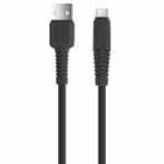 Setty KSA-M-321 USB-A - microUSB kábel 3 m 2A - fekete fotó