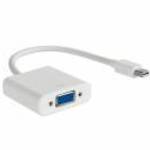 Akyga AK-AD-39 mini DisplayPort (apa) / VGA (anya) adapter kábellel 15cm fotó
