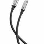XO NB251 USB-A - Lightning kábel 6A 1m - fekete fotó
