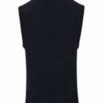 Férfi Premier PR699 Men'S v-neck Sleeveless Sweater -XL, Charcoal fotó