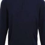 Férfi Premier PR695 Men'S Quarter-Zip Knitted Sweater -XL, Navy fotó