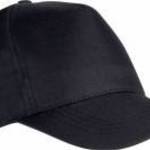 Uniszex sapka K-UP KP157 polyester Cap - 5 panels -Egy méret, Black fotó