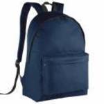 Uniszex hátizsák Kimood KI0130 Classic Backpack -Egy méret, Navy/Black fotó