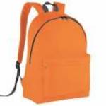 Uniszex hátizsák Kimood KI0130 Classic Backpack -Egy méret, Orange/Black/Dark Grey fotó