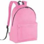Uniszex hátizsák Kimood KI0130 Classic Backpack -Egy méret, Pink/Dark Grey fotó