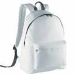 Uniszex hátizsák Kimood KI0130 Classic Backpack -Egy méret, White/Dark Grey fotó