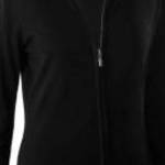 Női Kariban Kardigán KA962 Ladies' Full Zip Cardigan -3XL, Black fotó