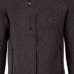 Férfi pulóver Kariban KA9106 Men'S Full Zip Heather Jacket -S, Dark Grey Melange fotó
