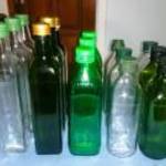 Csavaros üveg 500 ml-es, vastagfalú szögletes 15 db fotó