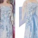 Frozen Jégvarázs - Elza jellegű baba világoskék ruhában 28 cm - OEM fotó