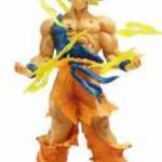 Dragon ball - Songoku Super Saiyan figura 14 cm battle damage - OEM fotó