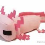 Minecraft rózsaszín Axolotl plüss 25 cm - Takara Tomy fotó