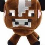 Minecraft - Barna tehén plüss 18 cm - Takara Tomy fotó