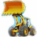 Supershape - Bulldozer fólia lufi fotó