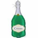 91 cm-es Cheers pezsgősüveg fólia lufi fotó