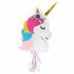 Unikornis fej piñata - 40 cm x 7, 5 cm x 32 cm fotó