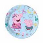 Peppa malac papírtányér - 23 cm, 8 db / csomag fotó