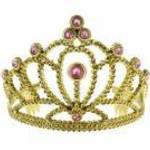 Hercegnő tiara kövekkel - arany színű - Godan Janusz Kraszek fotó