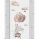 Ceba pelenkázó lap puha 2 oldalú 50x70cm BASIC kisegér - Ceba Baby fotó