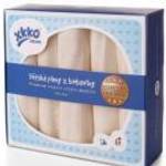 KIKKO Gyermek pelenkák biopamutból Régi idők 70x70 (5 db) – natural fotó