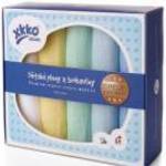 KIKKO Gyermek pelenkák biopamutból Régi idők 70x70 (5 db) – pasztell, fiúknak fotó
