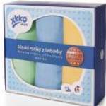 KIKKO Törölközők/pelenkák gyermek biopamutból Régi idők 90x100 (3 db) – pasztell, fiúknak fotó