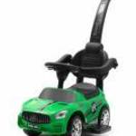 Baby Mix bébitaxi tolókarral RACER zöld fotó