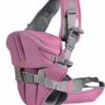 Cangaroo Carry Go 4 pozíciós, kapucnis csatos hordozó - Pink fotó