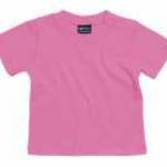 Bébi rövid ujjú póló BabyBugz Baby T-Shirt 18-24, Bubble Gum Rózsaszín fotó