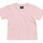Bébi rövid ujjú póló BabyBugz Baby T-Shirt 3-6, Por Rózsaszín fotó
