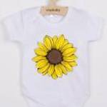 Baba body nyomtatással New Baby Sunflower - rövid ujjú - NEW BABY fotó